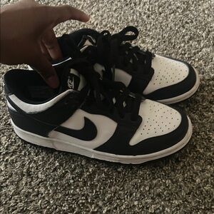 Nike Black and White Sneakers
